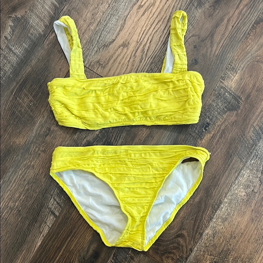 Ella Moss Yellow Bikini Set